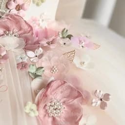 Custom Pink Floral Butterfly Tulle Flower Girl Dress First Christmas Dress Wedding Party Gown for Girls فساتين اطفال