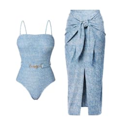 Women One Piece Swimsuit Holiday 2026 Female Retro Swimwear Beach Dress Luxury Bikini Designer Bathing Suit Backless Surf Wear