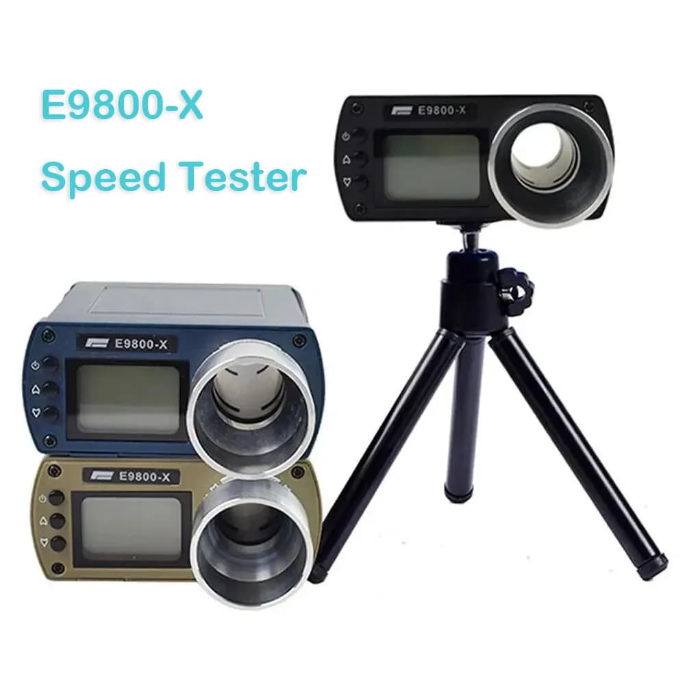 E9800-X Bullet Firing Speed Chronograph Shooting Measuring Instruments Chronograph for Shooting LCD Chronoscope Speed Tester