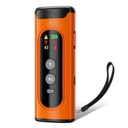ABQP Ultrasonic Dog Repeller 50FT Range Dog Bark Deterrent Device Anti-Bark Device for Dog Training With LED Flashlight