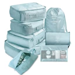 6/8Pcs Set Travel Bag Organizer Clothes Luggage Travel Organizer Blanket Shoes Organizers Bag Suitcase Pouch Packing Cubes