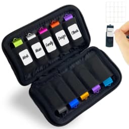 10 Slots Flash Drive Case USB Drive Holder Storage Bag Thumb Drive Light Weight Handbag Electronic Accessories Organizer Storage
