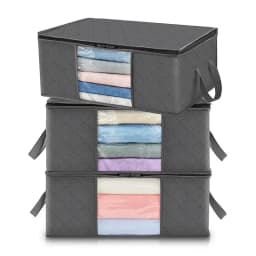 Storage Bag Foldable Large Capacity Clothes Blanket Storage Bags Storage Containers for Organizing Bedroom Closet Clothing
