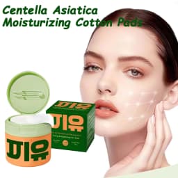 Centella Asiatica Moisturizing Cotton Pads Reduce Dullness Brighten Fade Fine Line Soothing Nicotinamide Facial Care Pads