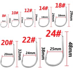 10PCS/Lot Cast Jig Assist Hook High Carbon Steel Angle Barbed Thread Feather Lure Fishing Tackle Slow Jigging Sea Pesca Fishhook
