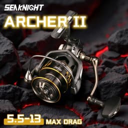 SeaKnight Brand ARCHER2 Series Spinning Fishing Reels 5.2:1 4.9:1 up to 13kg 9BB Spinning Wheel for Freshwater Fishing NEW