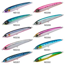 Noeby Blue Vortex Floating Stickbait Fishing Lure 160mm 46g Artificial Hard Bait for GT Tuna Kingfish Saltwater Fishing Lure