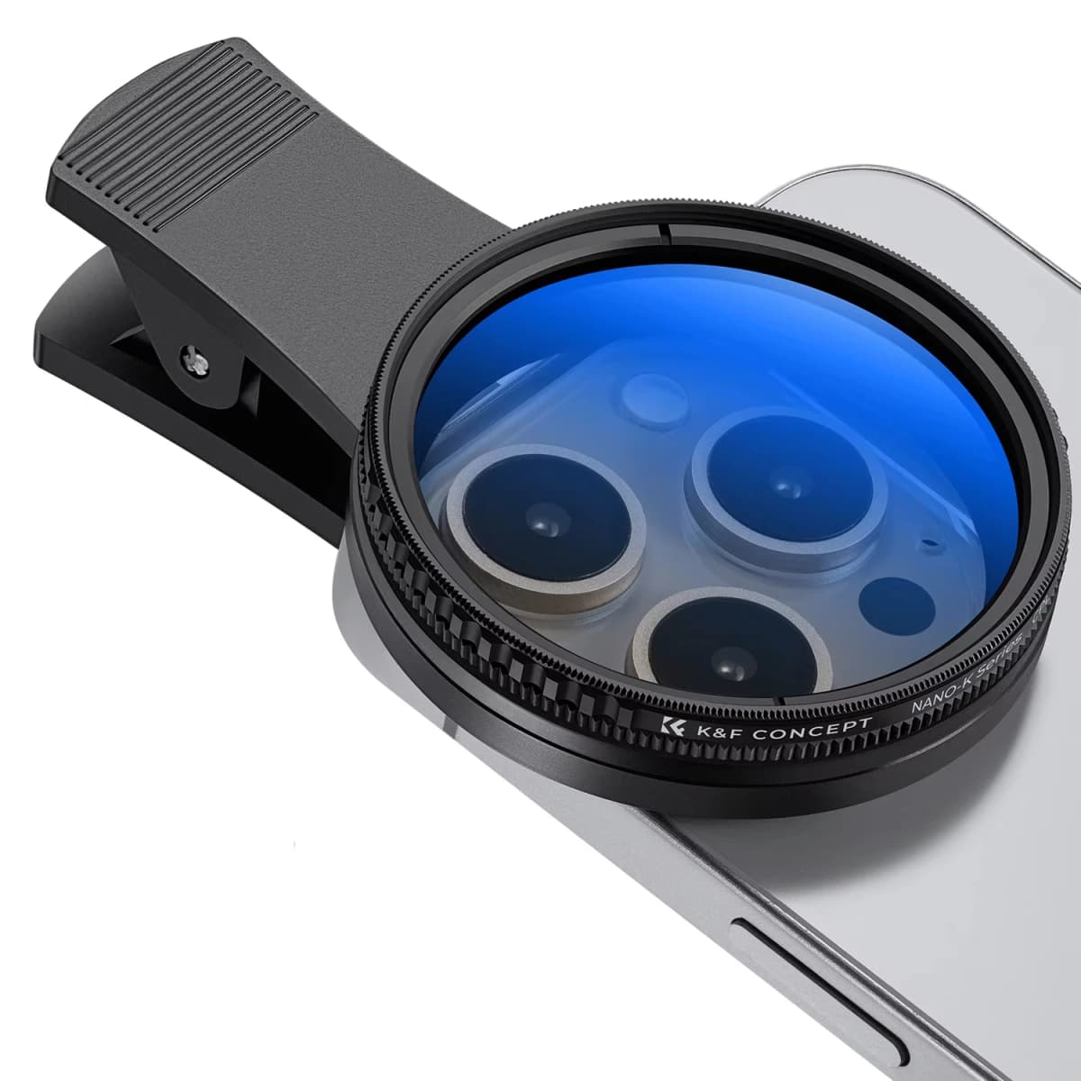 Universal 52mm CPL Camera Lens Filter With Clip Portable Polarizer Anti-reflection Restore Color Phone Filter For iPhone Samsung
