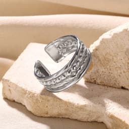 Stainless Steel Knot Rings For Women Girls Gold Color Star Finger Ring Vintage Simply Jewelry Gift Anillos Bague Femme