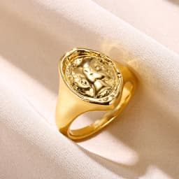 Stainless Steel Knot Rings For Women Girls Gold Color Star Finger Ring Vintage Simply Jewelry Gift Anillos Bague Femme