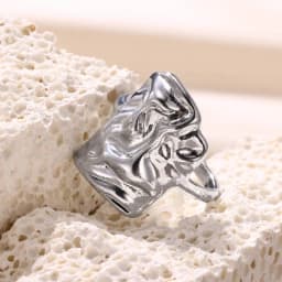 Stainless Steel Knot Rings For Women Girls Gold Color Star Finger Ring Vintage Simply Jewelry Gift Anillos Bague Femme