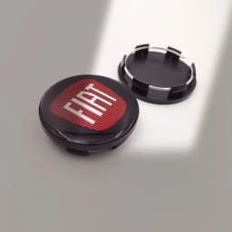 4pcs 48.5/50mm FIAT Car Wheel Center Caps Emblem Badge Wheel Center Hub Caps Badge Rim Cover Emblem