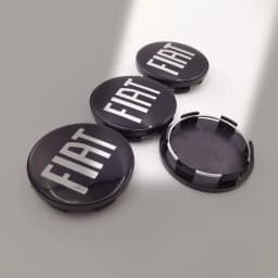4pcs 48.5/50mm FIAT Car Wheel Center Caps Emblem Badge Wheel Center Hub Caps Badge Rim Cover Emblem