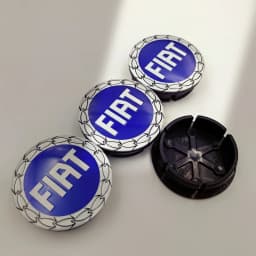 4pcs 48.5/50mm FIAT Car Wheel Center Caps Emblem Badge Wheel Center Hub Caps Badge Rim Cover Emblem