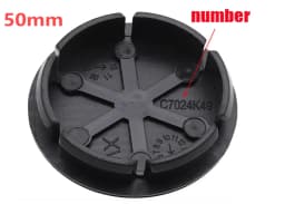 4pcs Fiat 500 Wheel Center Hub Caps 50mm Original Rim Cover Emblem Badge Auto Styling Accessories for Car