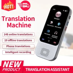 Language Translator Device Support 138 Languages Translation Device AI Translator with ChatGPT Offline Photo Voice Translator