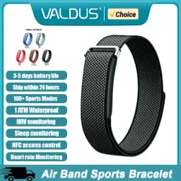 VALDUS Air Band Smart Bracelet Man Woman Heart Rate Blood Pressure Sleep Calorie Fitness Tracker Waterproof NFC New Smartwatch