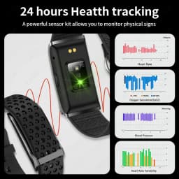 New Fashion Smart Watch Bracelet Waterproof Sports Band Fitness Wristbands Blood Pressure Heart Rate Health Monitor Android iOS