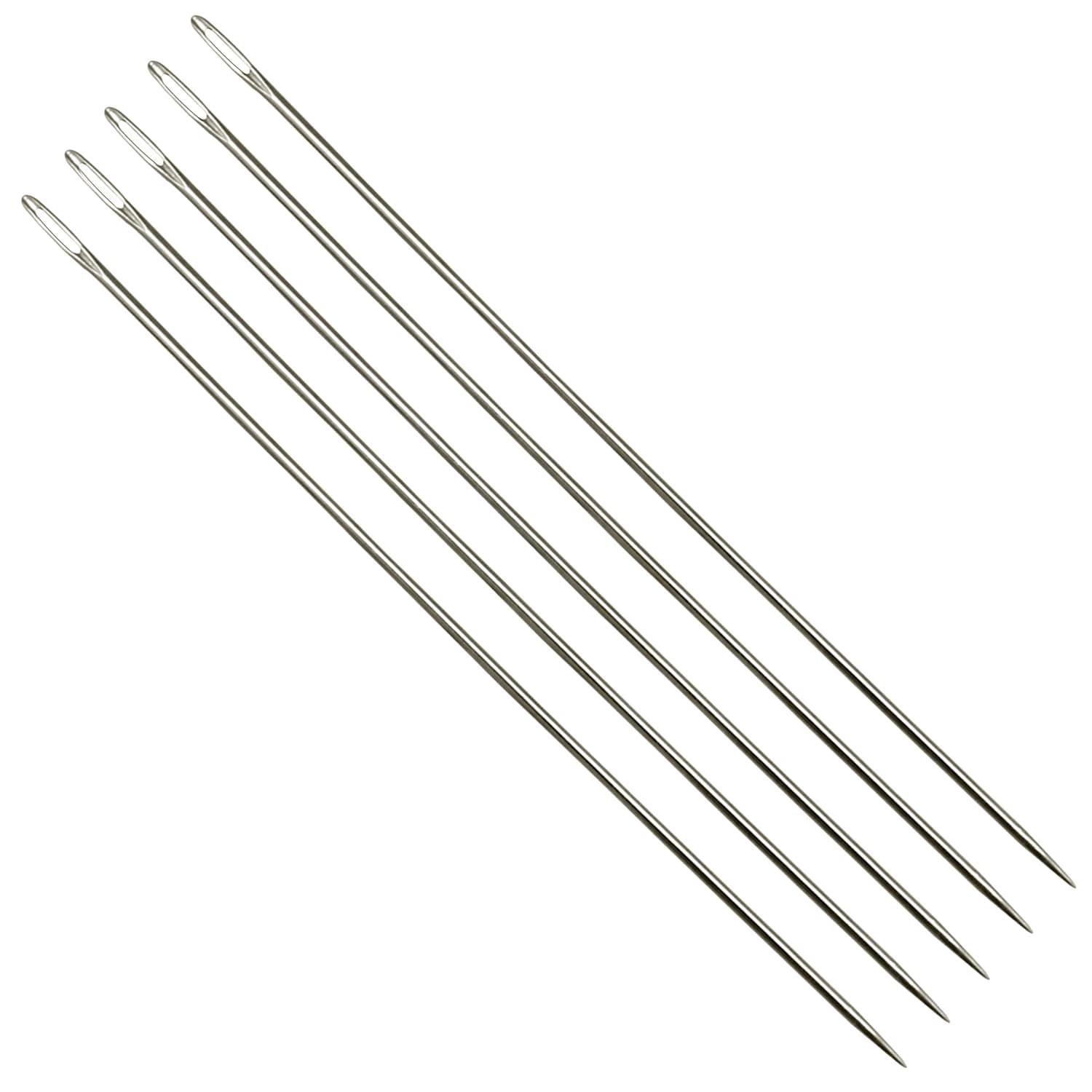 5PCS Large Eye Bookbinding Needles Hand Sewing Needles Home DIY Crafts Household Sewing Tool Sewing Accessories