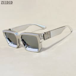 Senior Square Sunglass Men Vintage Millionaire Sunglasses Women Silver Retro Fashion Glasses Dropshipping Gafas De Sol Hombre