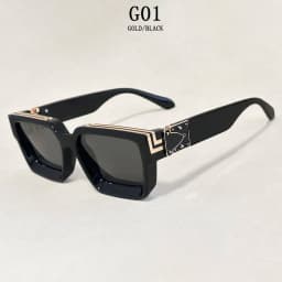 Senior Square Sunglass Men Vintage Millionaire Sunglasses Women Silver Retro Fashion Glasses Dropshipping Gafas De Sol Hombre
