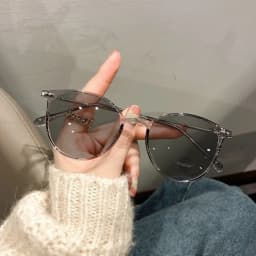 Fashion Photochromic Anti Radiation Eyeglasses for Women/Men Anti Blue Light Glasses