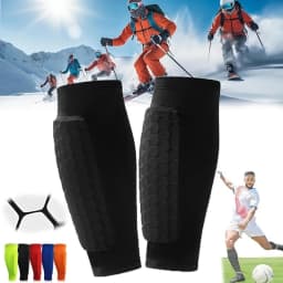 Frost Armours Ski Shields Guards Ski Shin Pads Breathable Elastic Anti-Collision Leggings for Skiing Protective Gears Tools