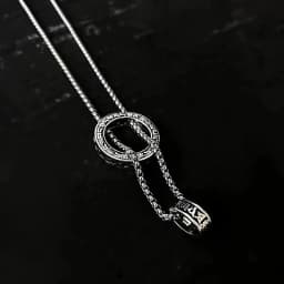 New 925 Sterling Silver Necklace Pendant Beautiful Vintage for Women Man Fashion Clavicle Chain Wedding Jewelry Party Gifts