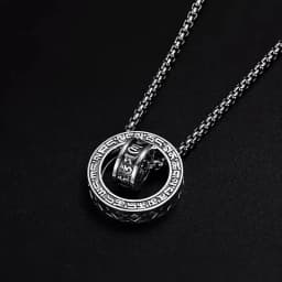 New 925 Sterling Silver Necklace Pendant Beautiful Vintage for Women Man Fashion Clavicle Chain Wedding Jewelry Party Gifts