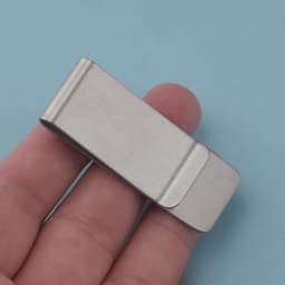 5Pcs/Lot Stainless Steel Mirror Polish Tie Clip Brushed Money Clip Cash Clamp Portable Party Business Simple DIY Accessories