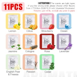 [Just Refills,exclude any pilot/plane] bear car air fresheners replacement tablets fragrance pods aroma supplement perfume pads