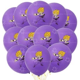 12/24pcs Dragoned Ball Goku Balloons Birthday Party Decoration Latex Balloon Monkey King Goku Party Favors Supplies Air Globos