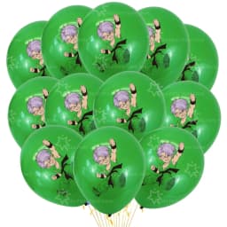 12/24pcs Dragoned Ball Goku Balloons Birthday Party Decoration Latex Balloon Monkey King Goku Party Favors Supplies Air Globos