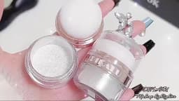 DIKALU Sparkling Fairy High Light Body Glitter Powder Clavicular Patting Powder Moonlight White Sparkling Powder Makeup