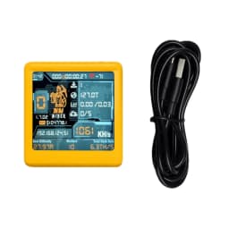 NMMiner Colorful Smart TV 1000KH/s Bitcoin Miner ESP32 BTC SOLO Lottery Silent Desktop Clock - Smart Gift for Tech Enthusiasts