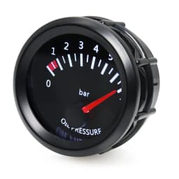 52mm Car Oil Pressure Gauge Sensors Modification 0-7 BAR Oil Pressure Meters for Truck Car 12V Oil Press Sensor M10x1 NPT1/8