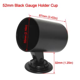 52mm Car Oil Pressure Gauge Sensors Modification 0-7 BAR Oil Pressure Meters for Truck Car 12V Oil Press Sensor M10x1 NPT1/8