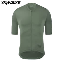 YKYWBIKE Man's Cycling Jersey Summer Road Bike Shirt Breathable Bicycle Jersey Short Sleeve UV Protection
