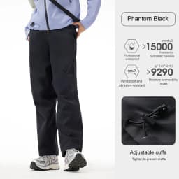 GOLDEN CAMEL Outdoor Hiking Pants Men Women Windproof Waterproof Breathable Wear-resistant Tear-resistant Hiking Soft Shell Trou