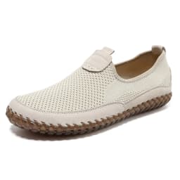 Men's Shoes Mesh Breathable Summer Thin Mesh Breathable Lightweight Comfortable Casual Slip-on Shoes Large Size Mesh Shoes