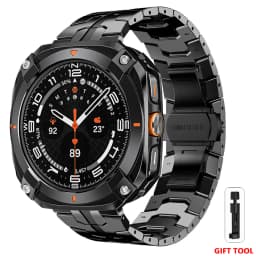 Steel Band+Case for Samsung Galaxy Watch ultra 2025 47mm Alloy Bumper Cover for GALAXY Watch7 ultra 47mm Luxury Men Strap correa