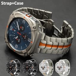Steel Band+Case for Samsung Galaxy Watch ultra 2025 47mm Alloy Bumper Cover for GALAXY Watch7 ultra 47mm Luxury Men Strap correa
