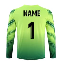 Custom Men Football Goalkeeper Uniforms Suit Adult Kids Jerseys Sets Long Sleeve Protective Sponge Soccer Shirt Pants Sports