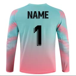 Custom Men Football Goalkeeper Uniforms Suit Adult Kids Jerseys Sets Long Sleeve Protective Sponge Soccer Shirt Pants Sports