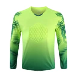 Custom Men Football Goalkeeper Uniforms Suit Adult Kids Jerseys Sets Long Sleeve Protective Sponge Soccer Shirt Pants Sports