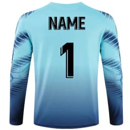 Custom Men Football Goalkeeper Uniforms Suit Adult Kids Jerseys Sets Long Sleeve Protective Sponge Soccer Shirt Pants Sports