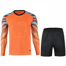 Adult Kids Football Goalkeeper Jerseys Tracksuit Custom Men Soccer Goalie Tracksuit Long Sleeve Uniform Boy Gatekeeper Outfit