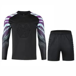 Adult Kids Football Goalkeeper Jerseys Tracksuit Custom Men Soccer Goalie Tracksuit Long Sleeve Uniform Boy Gatekeeper Outfit