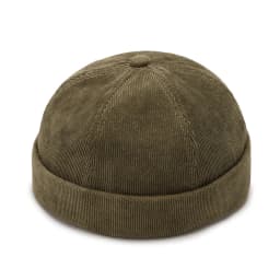 Vintage Men's Summer Cotton Brimless Skullies Cap Solid Color Street Portable Docker Hats Multipurpose Beanie Hat Hip Hop Hats