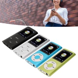 Aluminum Alloy MP3 Player Stylish Multifunctional Lossless Sound Slim 1.8 Inch LCD Screen Portable MP3 Music Player